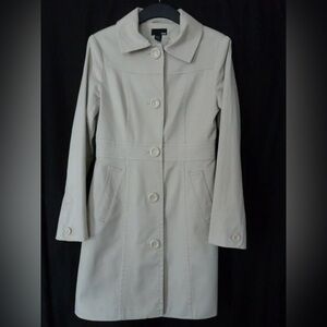 H&M Beige Rain Mac / Trench Style Coat